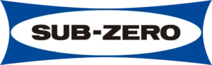 Sub-Zero appliance brand logo on transparent background