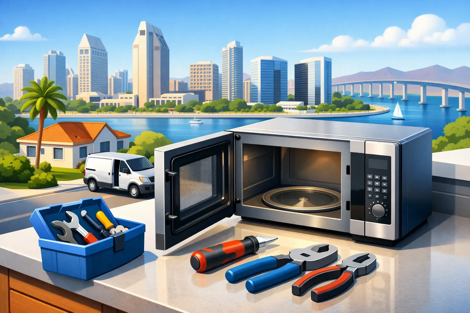 Microwave Repair Near Me in San Diego