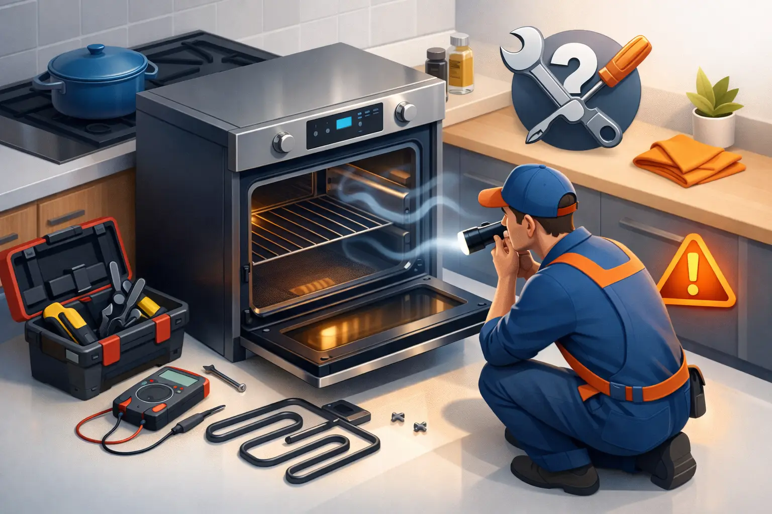 Oven Not Heating Repair: What to Do Next
