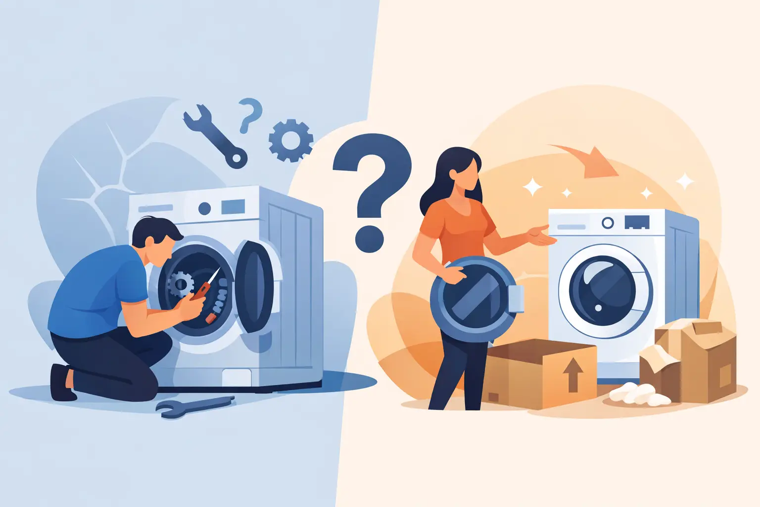 Repair or Replace Washer? What Makes Sense