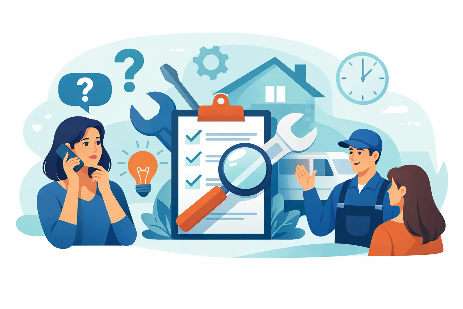 9 Best Questions Before Booking Repair