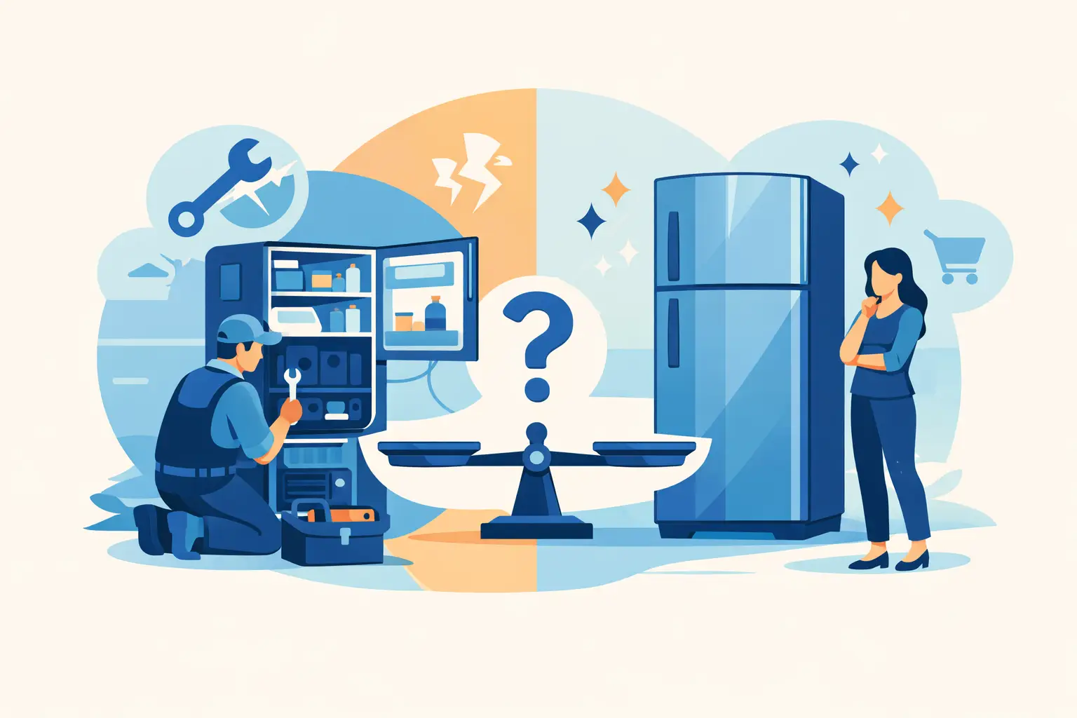 Repair or Replace Refrigerator? Know When
