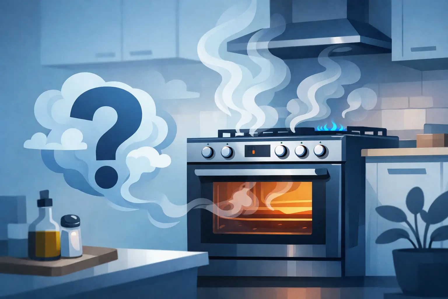 Why Does My Oven Smell Like Gas?