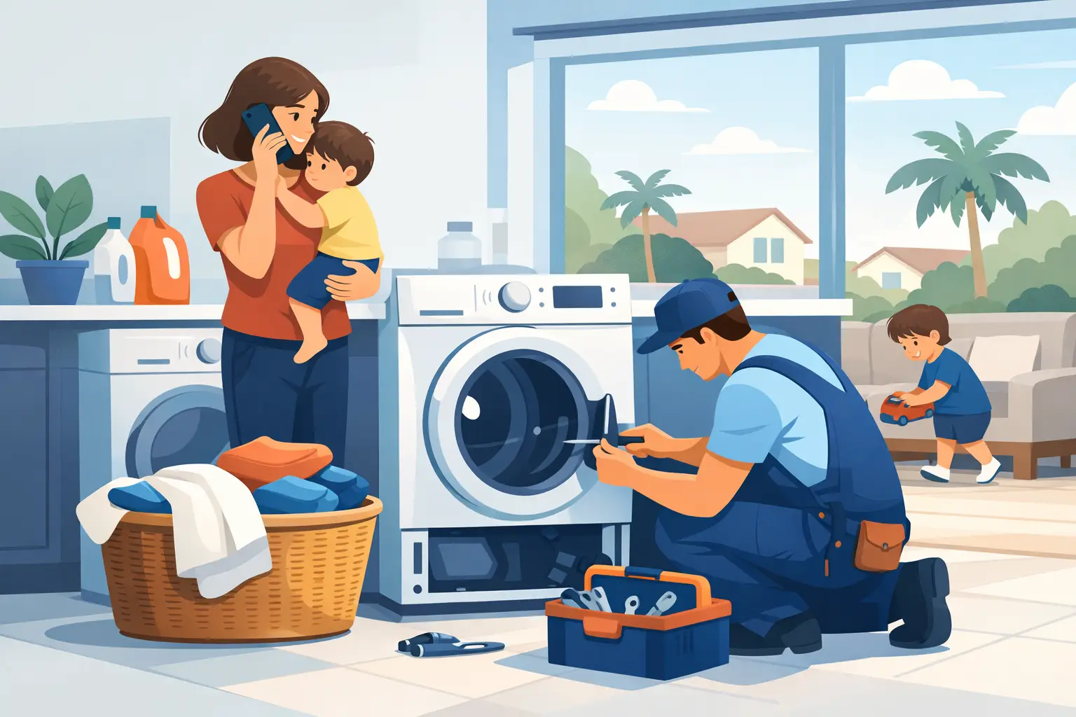 Washer Repair Chula Vista for Busy Homes