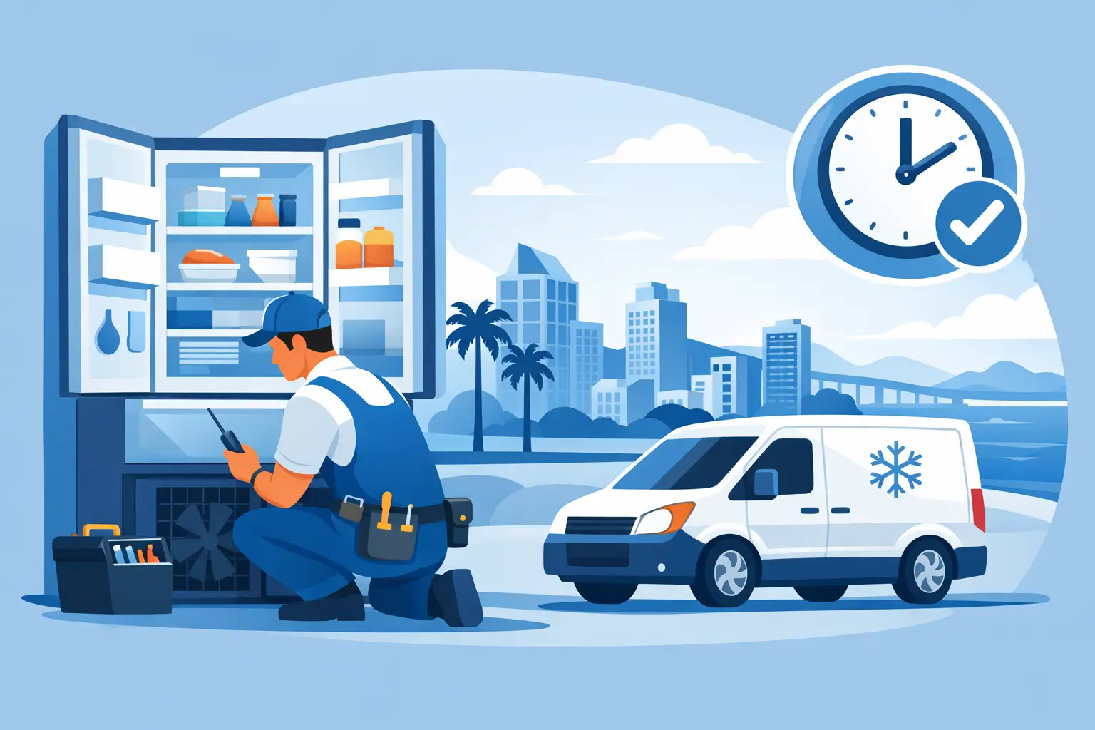 Same Day Refrigerator Service Review for San Diego