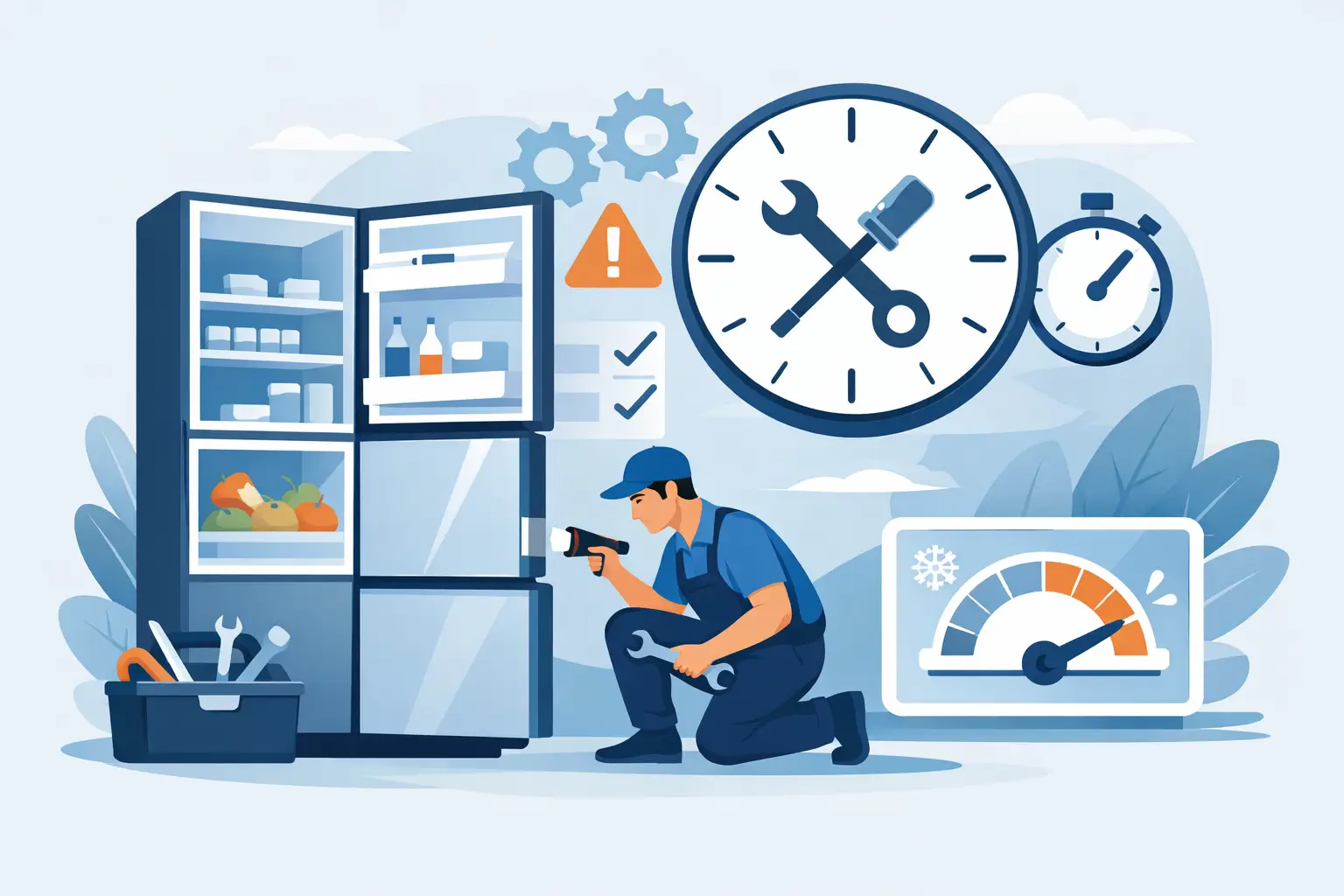 Your Guide to Refrigerator Repair Timing