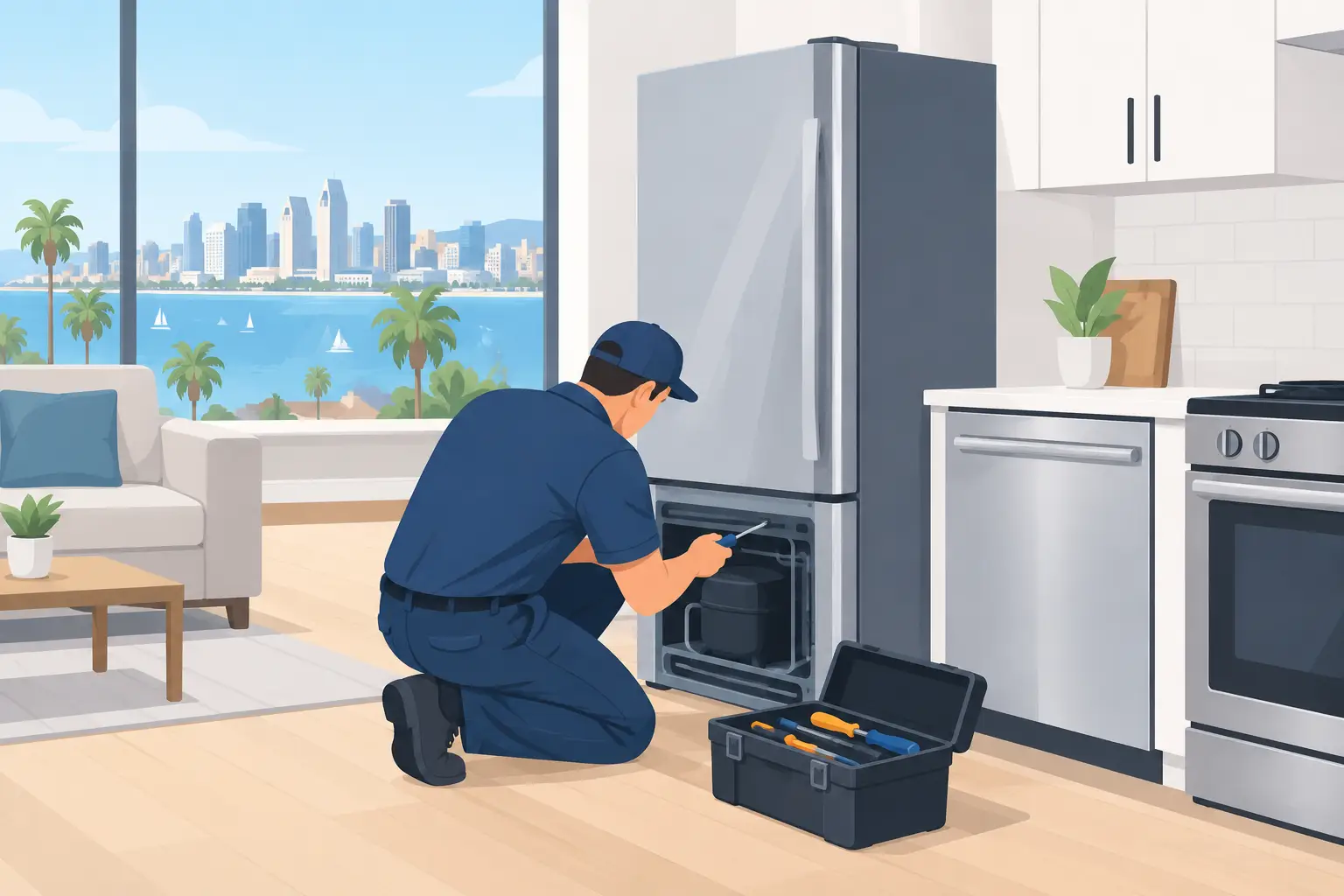 Appliance Repair for Rental Homes in San Diego