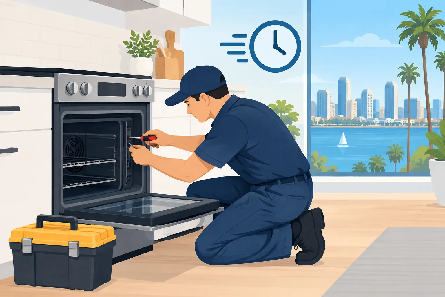 Oven Repair Urgency Guide for San Diego Homes