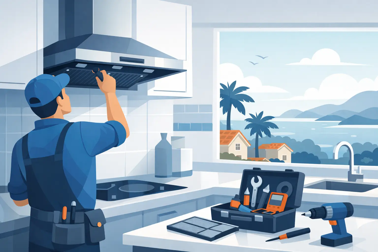 Range Hood Repair Service for San Diego Homes