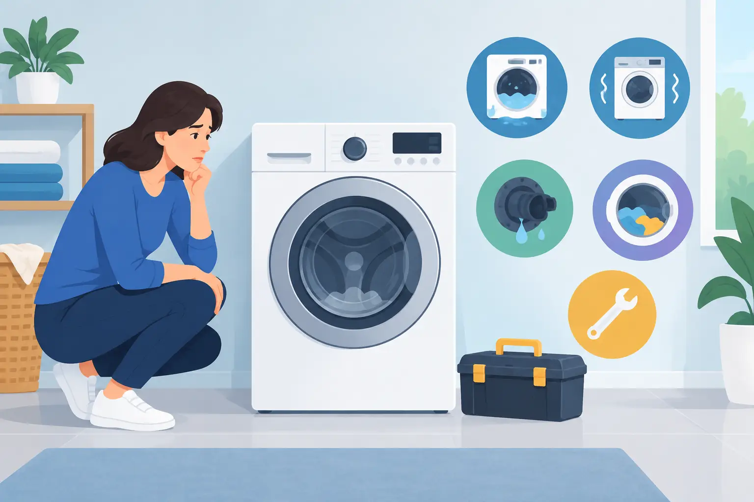 Top Washer Problems Homeowners Face and Fixes